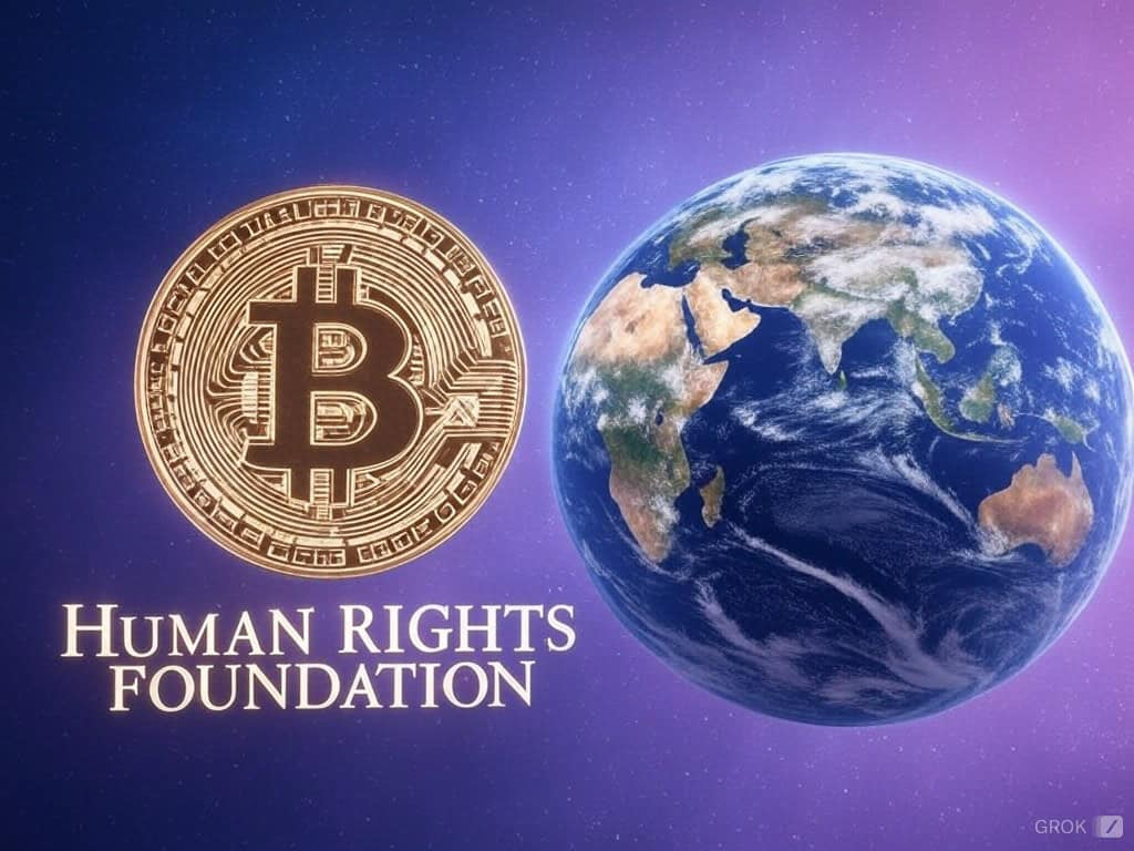 人権財団（HRF）、ビットコイン開発支援に10億 satoshisを寄付