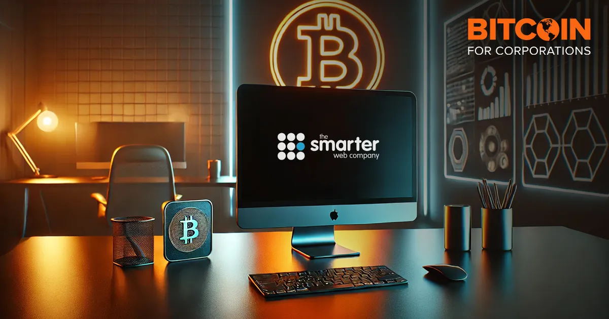 The Smarter Web Company、ビットコイン・トレジャリー戦略を掲げて上場を計画