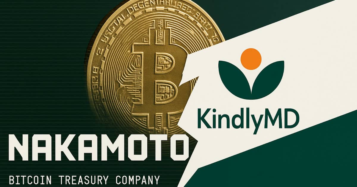 KindlyMDとNakamotoが正式に合併、100万 BTC取得を計画