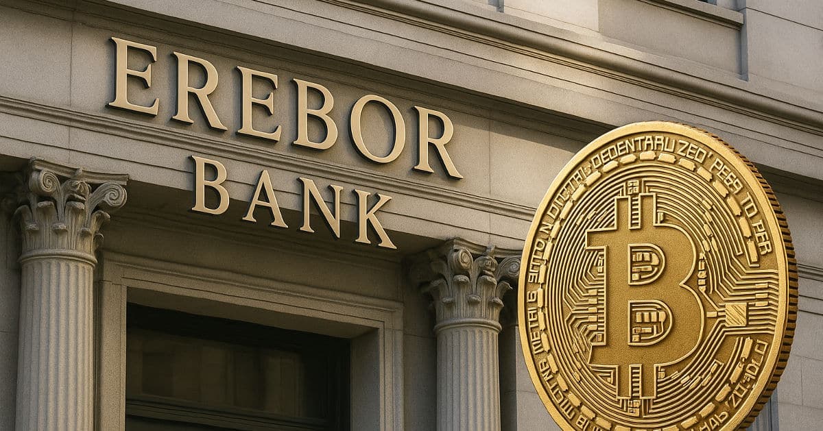 テック業界の億万長者、ビットコインおよび暗号資産関連スタートアップ向けの銀行「Erebor Bank」を設立