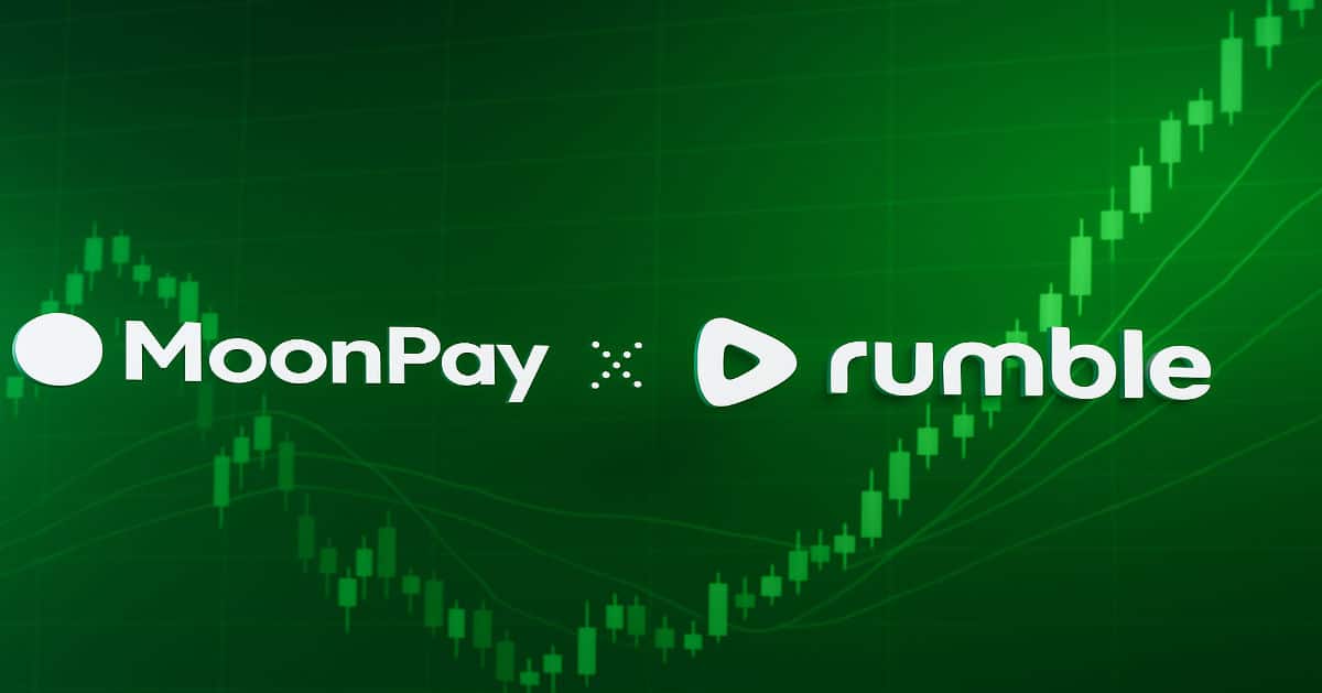 RumbleがMoonPayと提携、クリエイター向けビットコイン・ウォレットを発表