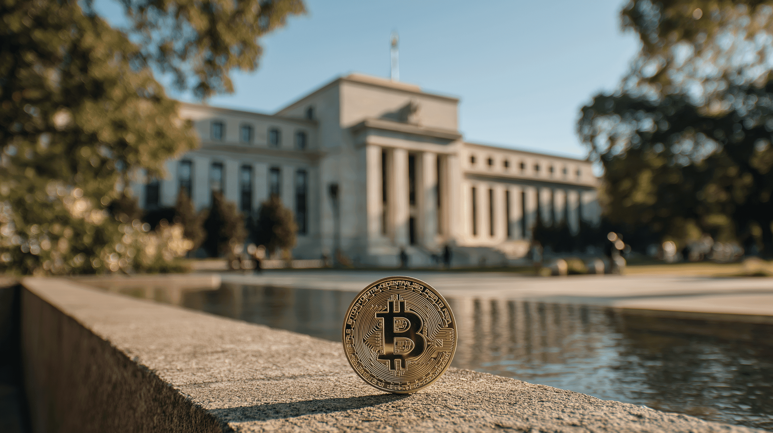 FRB、金利据え置き　ビットコインは11万7000ドルを維持