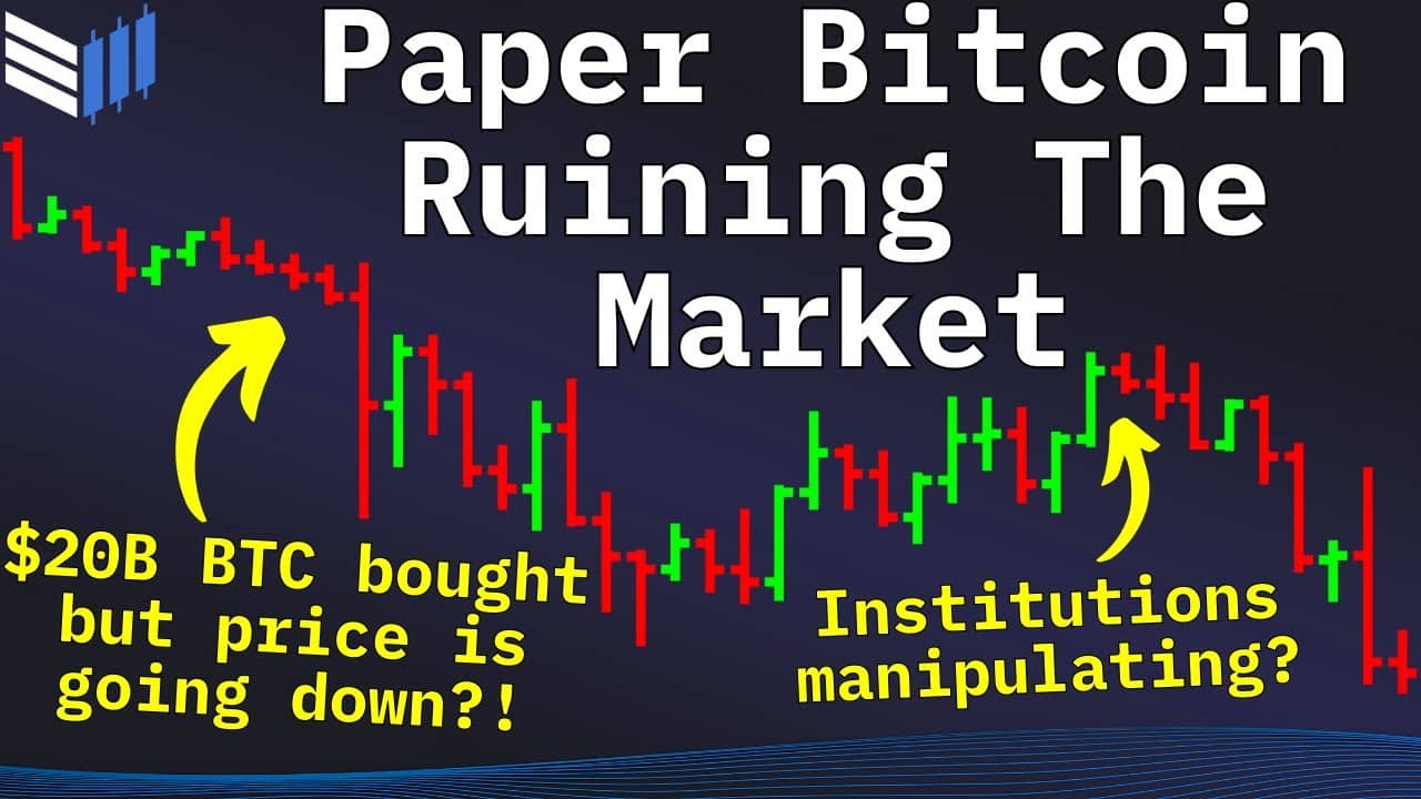 ビットコイン価格の停滞の背後に「ペーパー・ビットコイン」はあるのか？