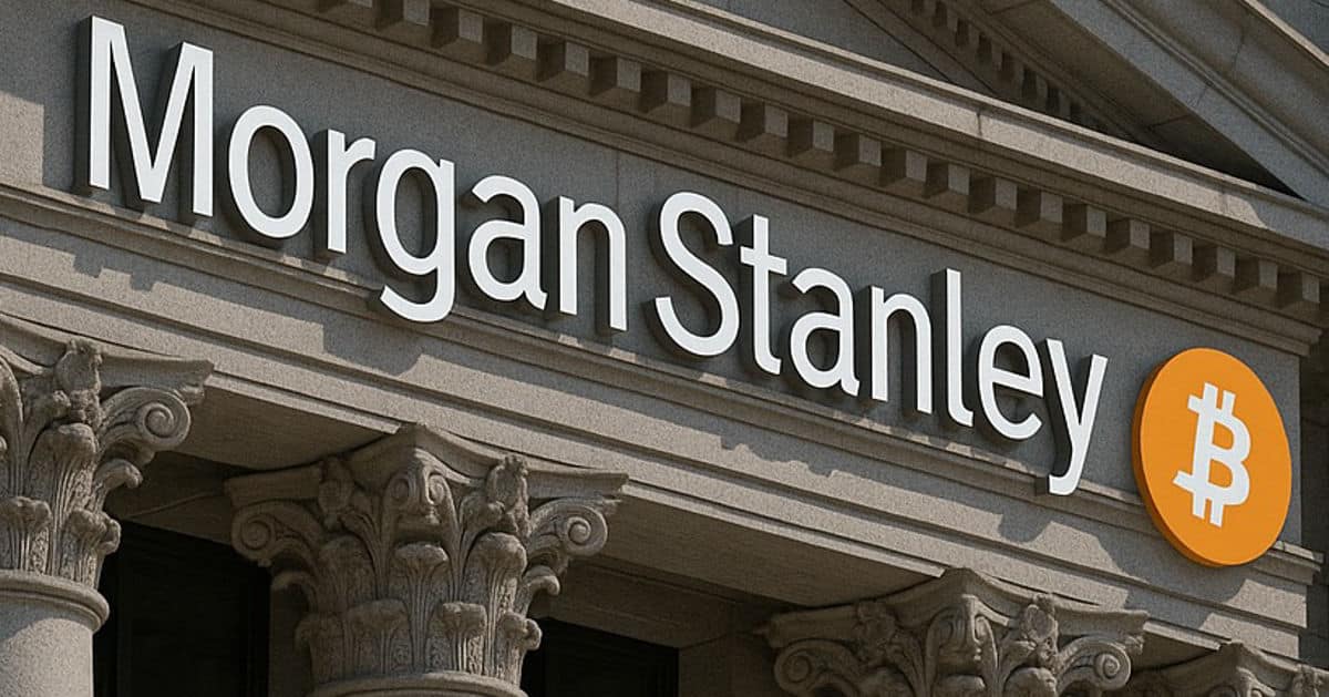 モルガン・スタンレー、ポートフォリオへのビットコイン配分を最大4%まで推奨