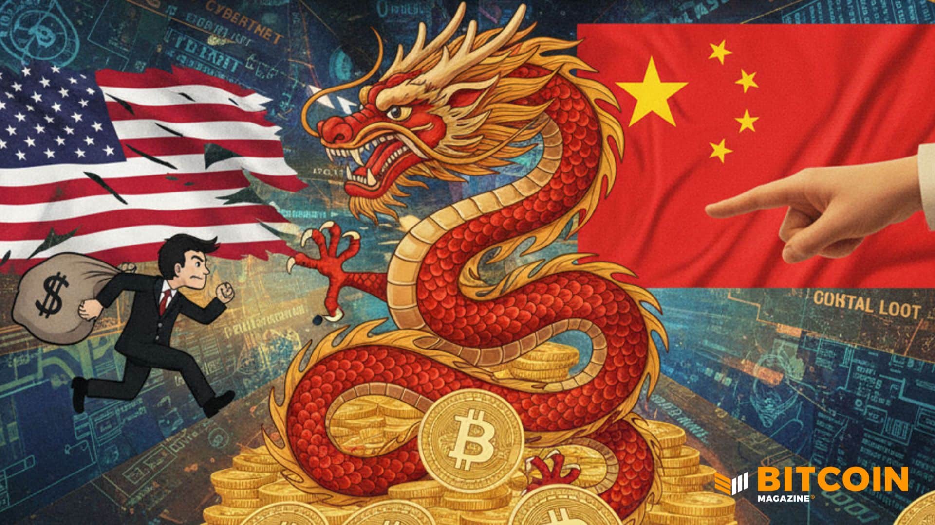 中国、米国が12万7426 ビットコインを盗んだと非難