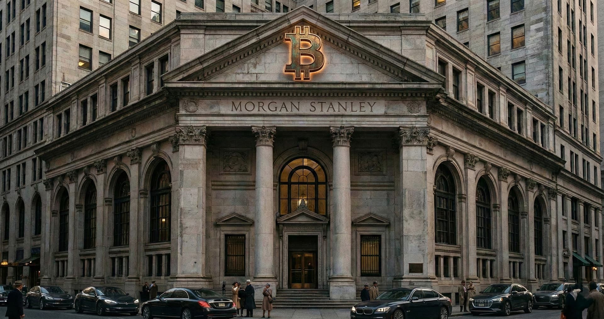モルガン・スタンレー、独自の現物ビットコインETF申請へ──伝統的銀行が踏み出す歴史的転換点
