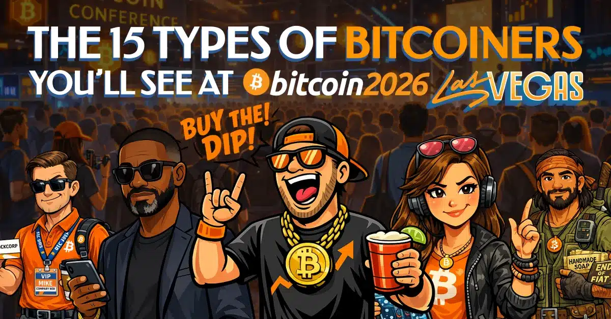 Bitcoin 2026：会場で必ず遭遇する「15の生態系」完全図鑑