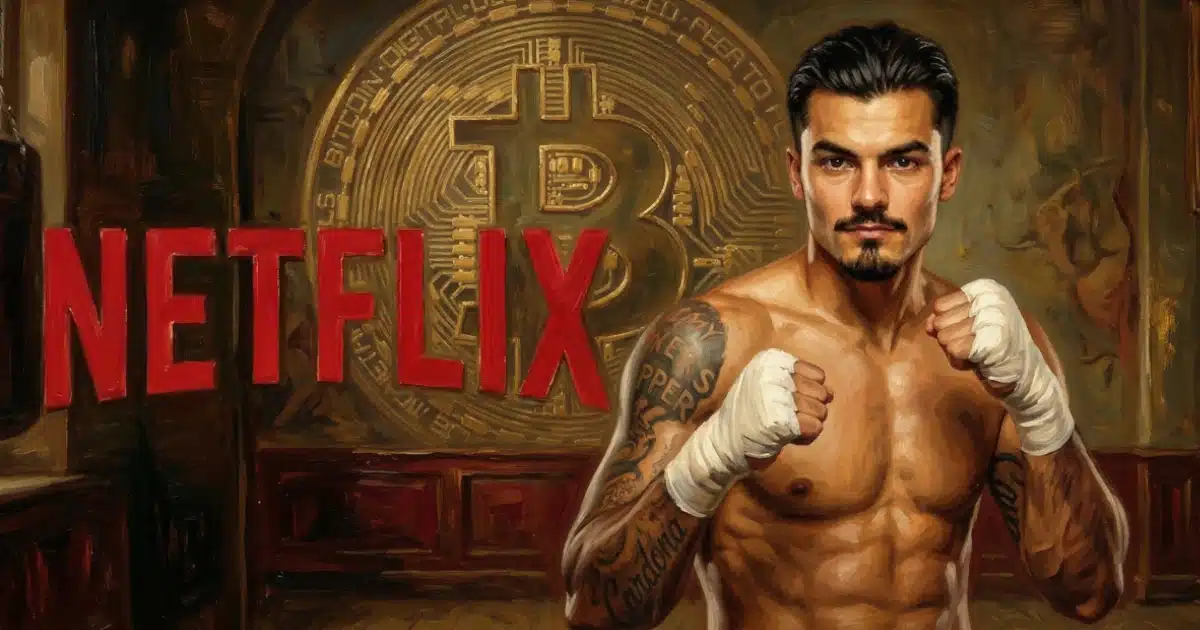 Netflix、ボクシング中継でBTC関連ロゴを「検閲」――賭博サイト容認の裏で露呈した二重基準